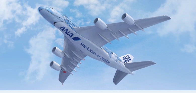 A380　ANA
