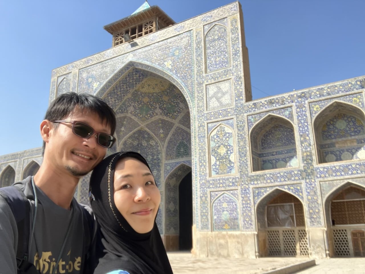 夫婦　世界一周 　イラン　イスファハーン
