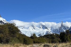 夫婦　世界一周　エル・チャルテン　アルゼンチン　トーレ湖　ハイキング