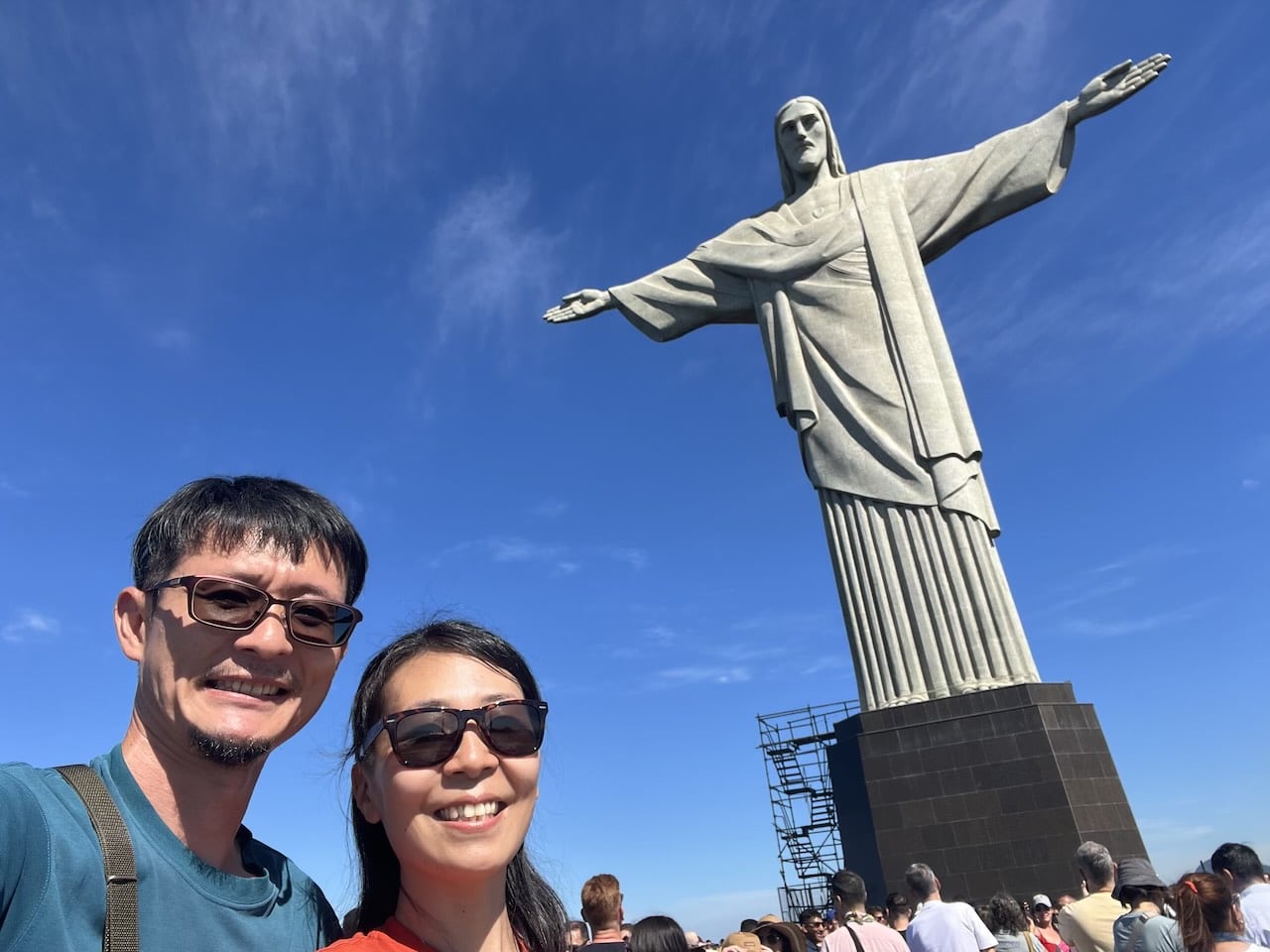 夫婦　世界一周　ブラジル　リオデジャネイロ
