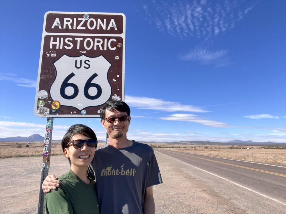 アメリカ　ロードトリップ　世界一周　夫婦　旅　バックパッカー　　横断